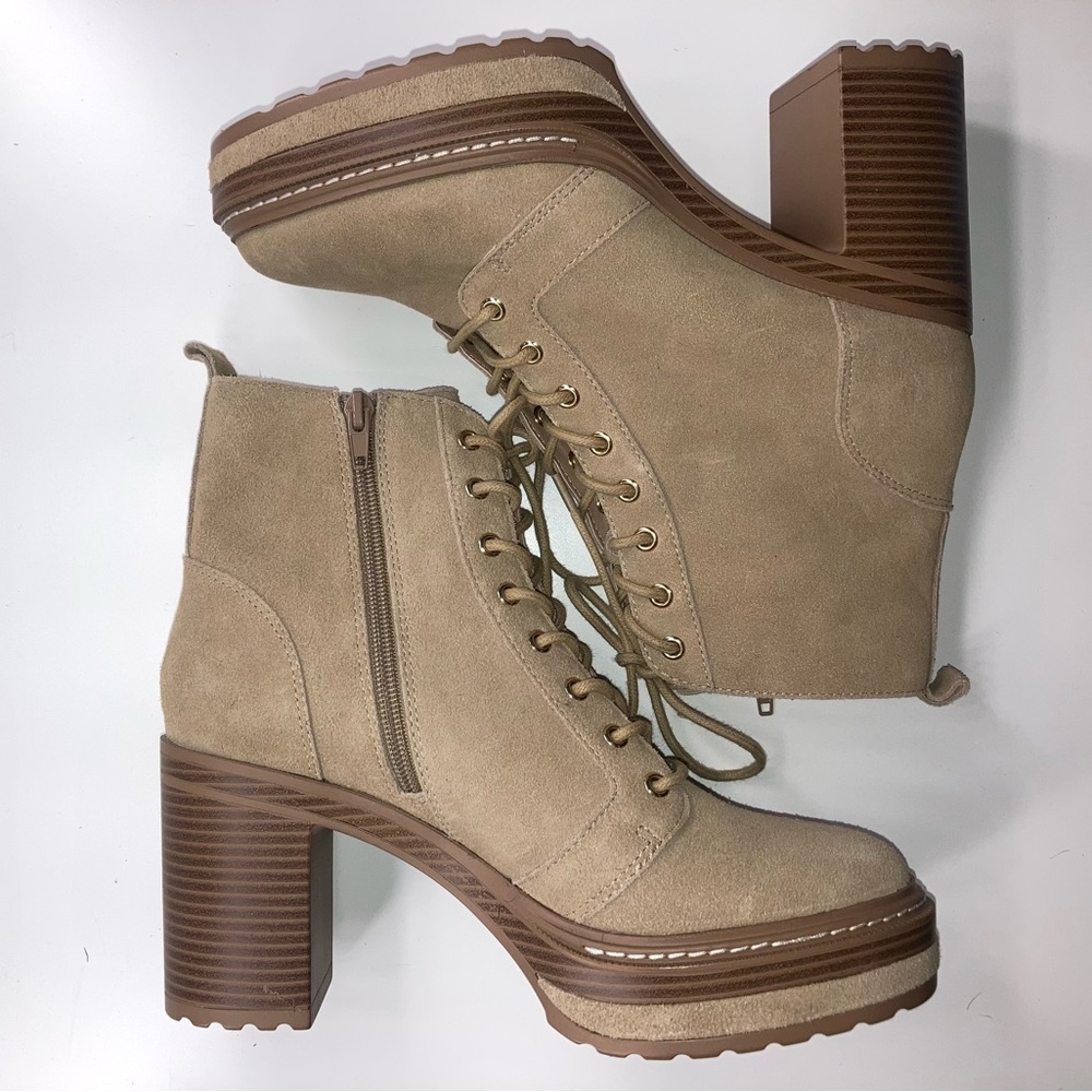 Steve Madden suede boots (never worn)